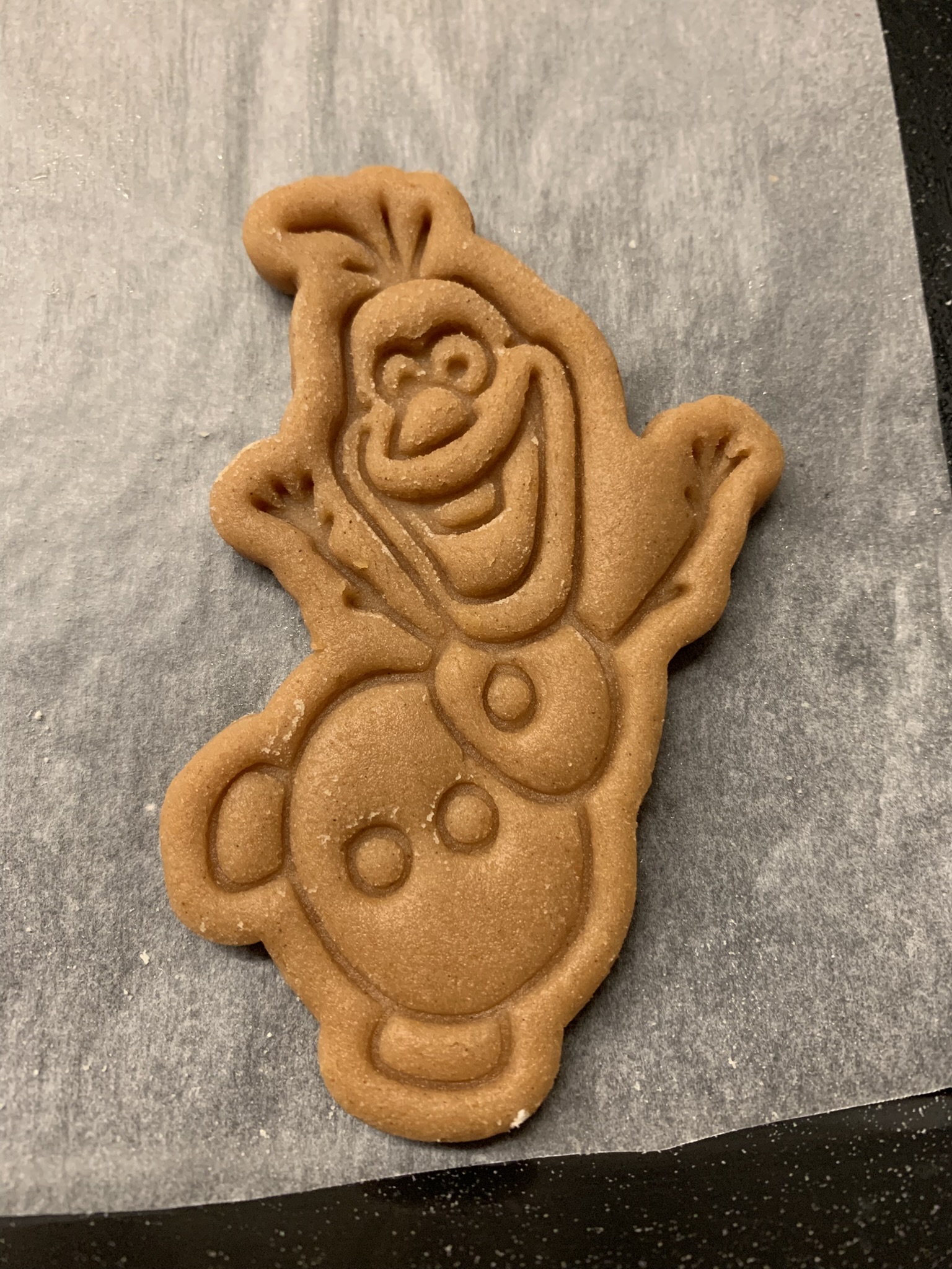 Miniatura 3 do modelo 3D Olaf cookie cutter