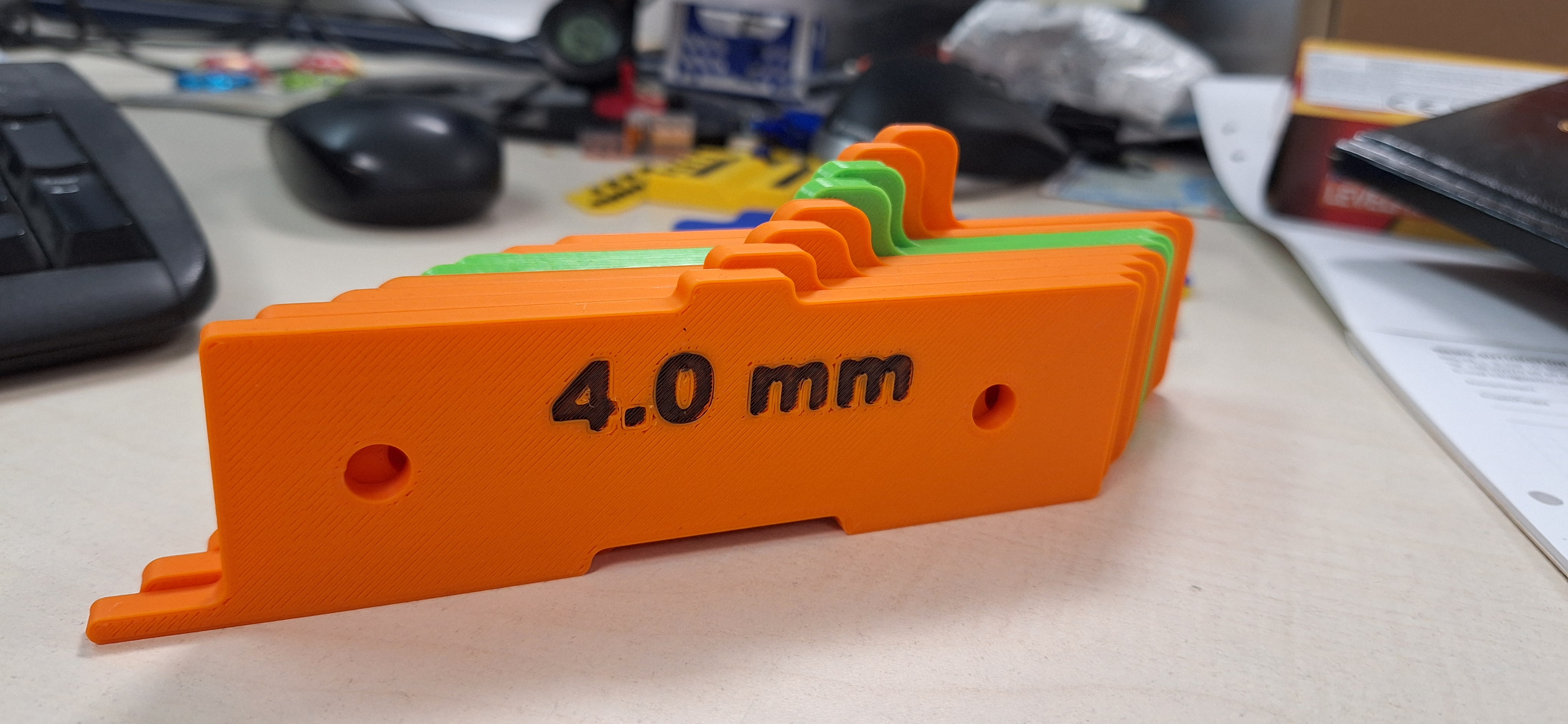 Router and Table Saw setup blocks in mm