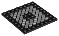 Lego 4151a Plate, Modified 8 x 8 with Grille