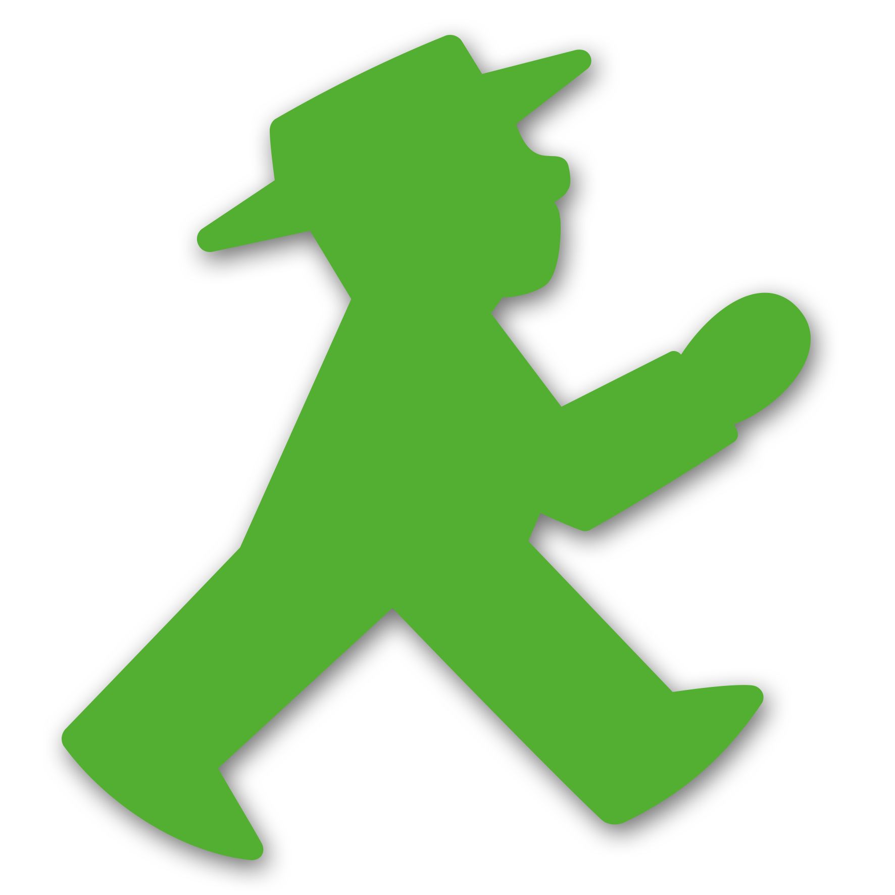 Green Ampelmann - Berlin's trafic light