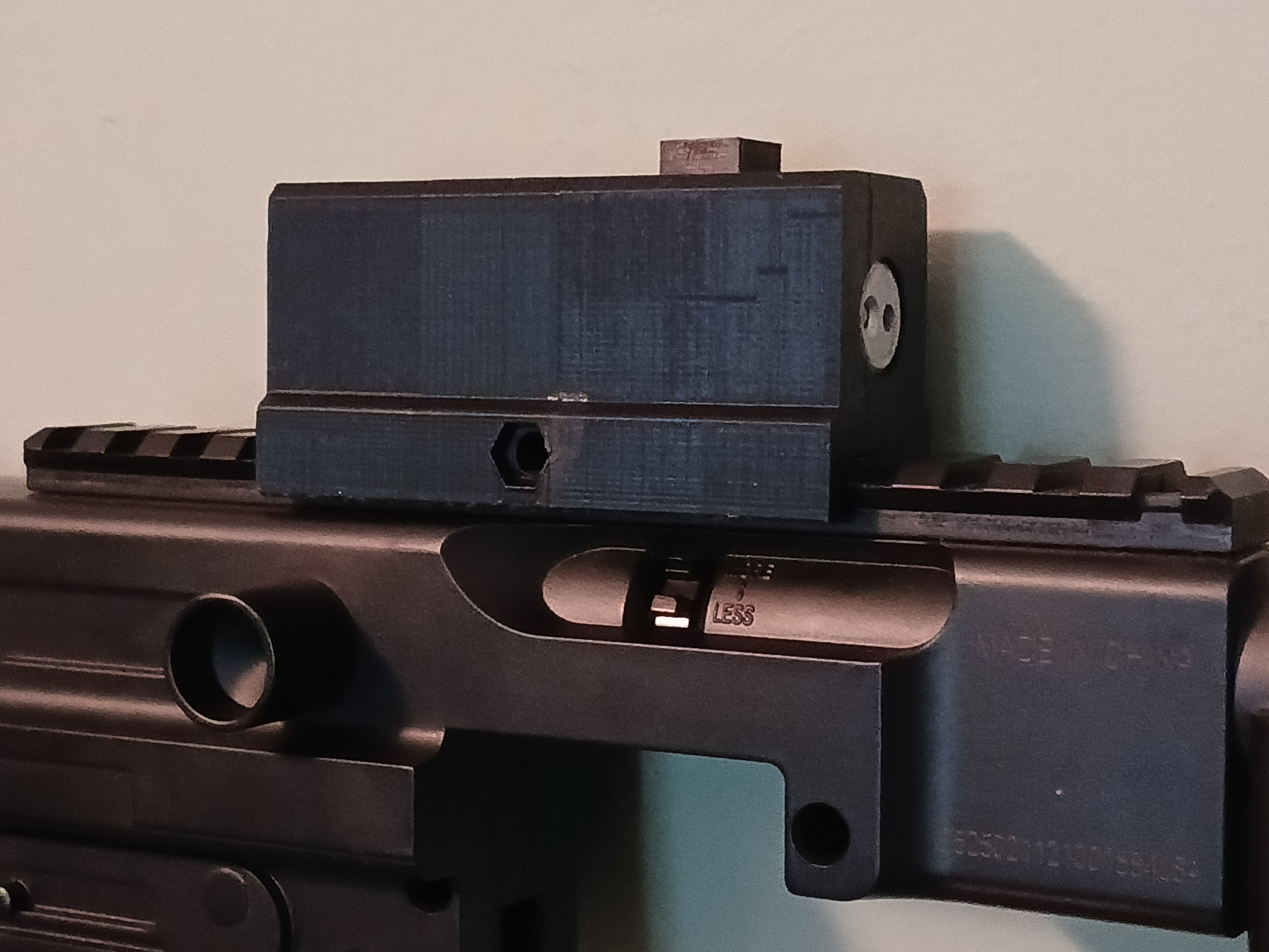 Miniatura 3 do modelo 3D Laser pointer mount for picatinny