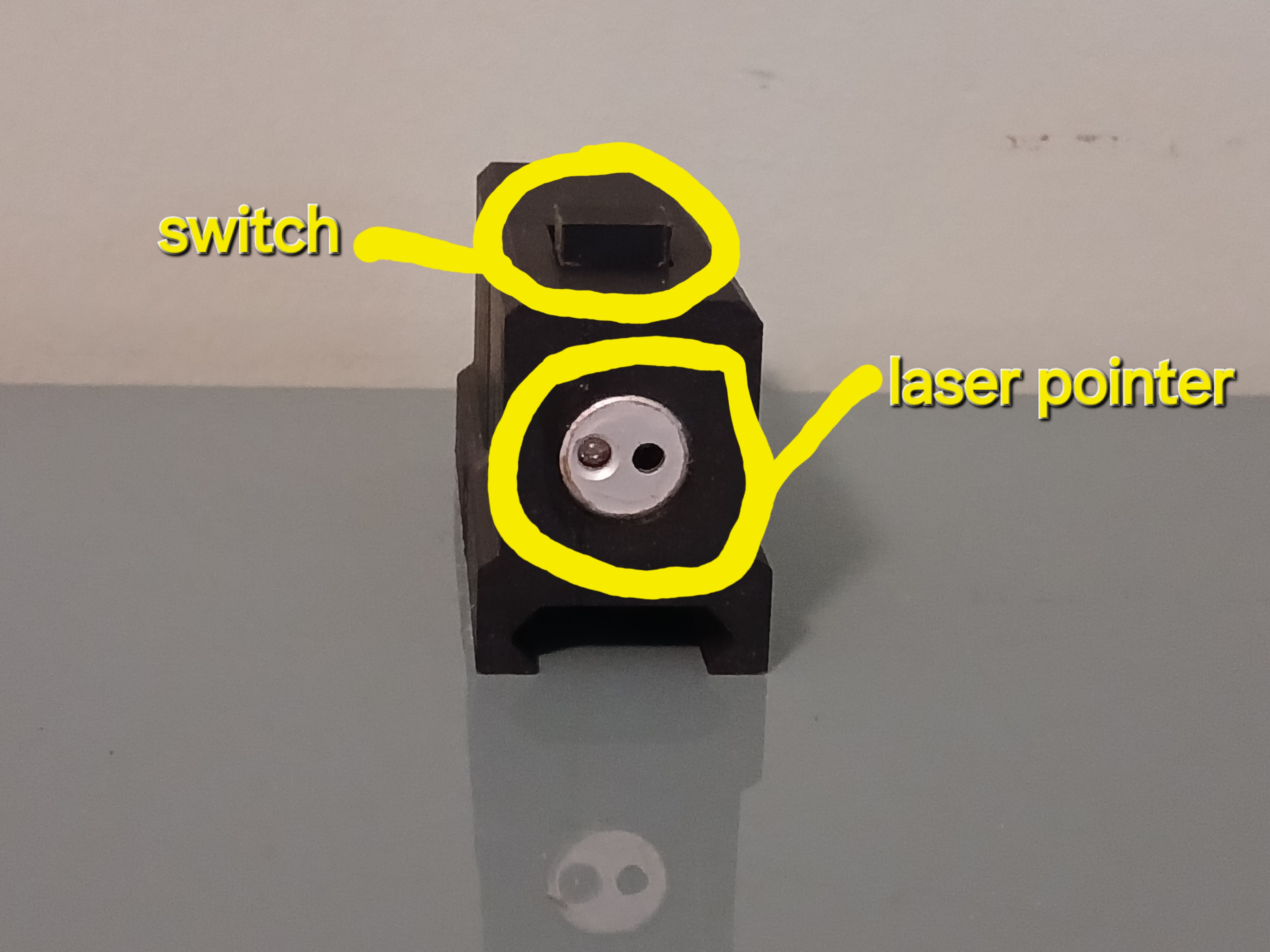 Miniatura 5 do modelo 3D Laser pointer mount for picatinny