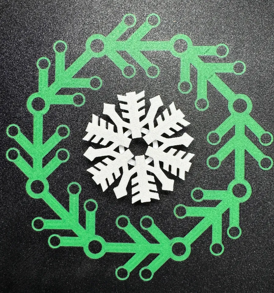 Snowflakes by LizzB | Download free STL model | Printables.com