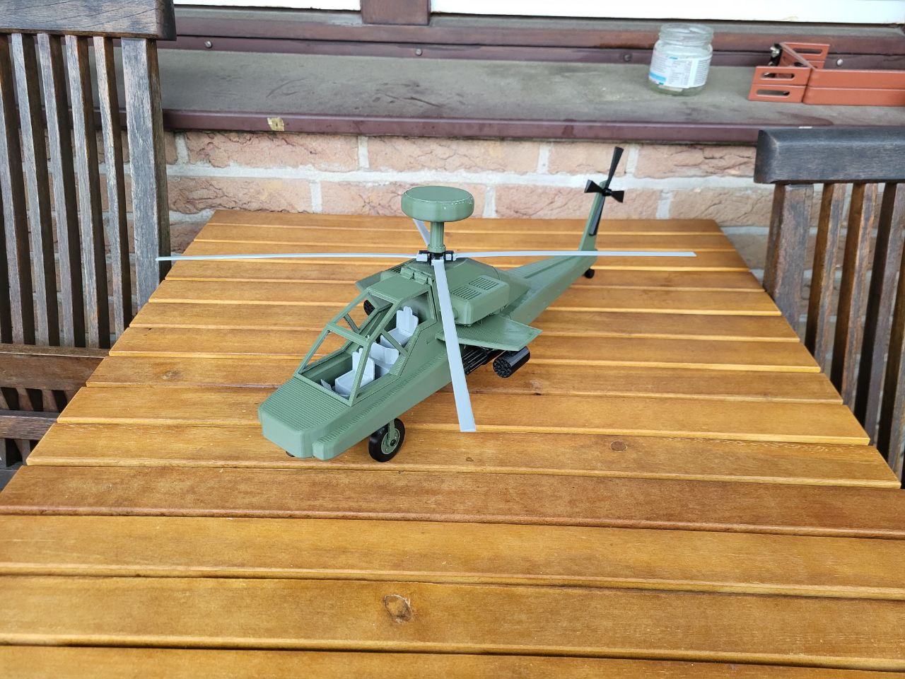 Miniatura 7 do modelo 3D Apache Attack helicopter