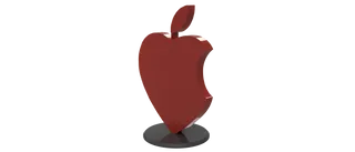 Apple Heart Decoration