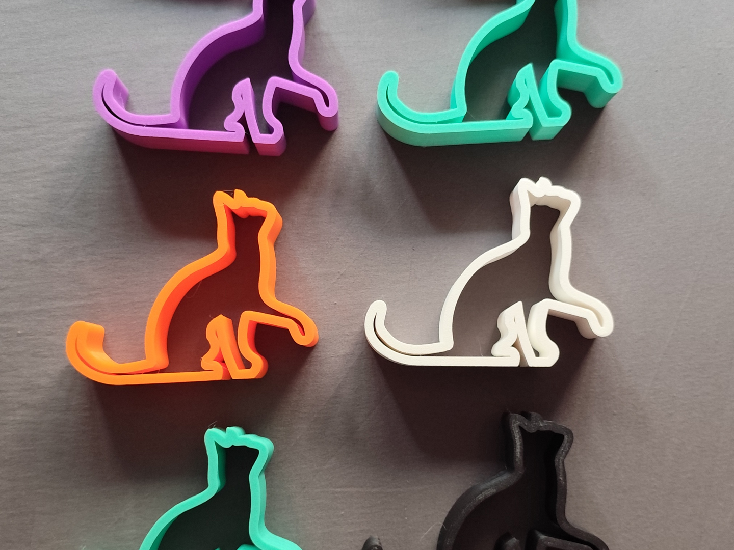 Cat Silhouette Stand