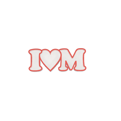 I love mom lamp / Lampara I love mom