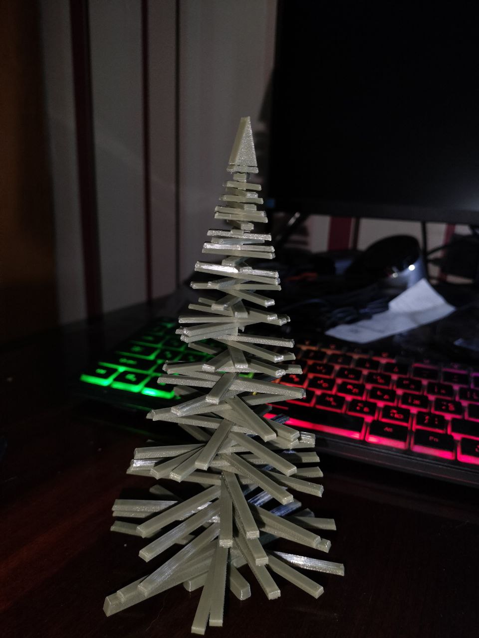Miniatura 2 do modelo 3D The Christmas tree flex