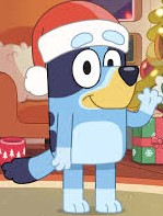 Bluey Christmas cookie cutter