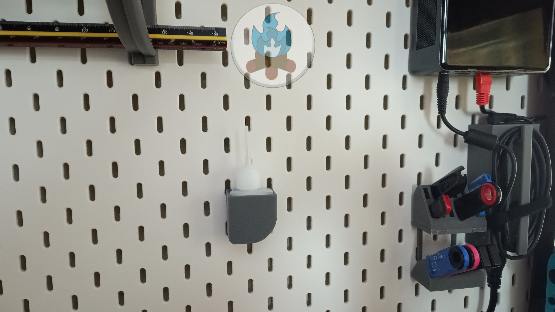 Ikea Skadis Citadel Plastic Glue Holder