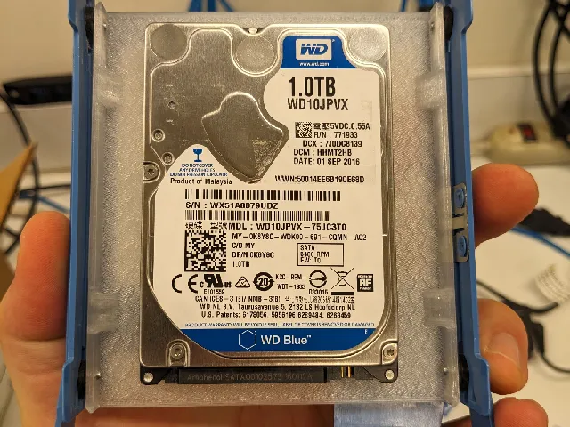 Dell Optiplex HDD to SSD Caddy