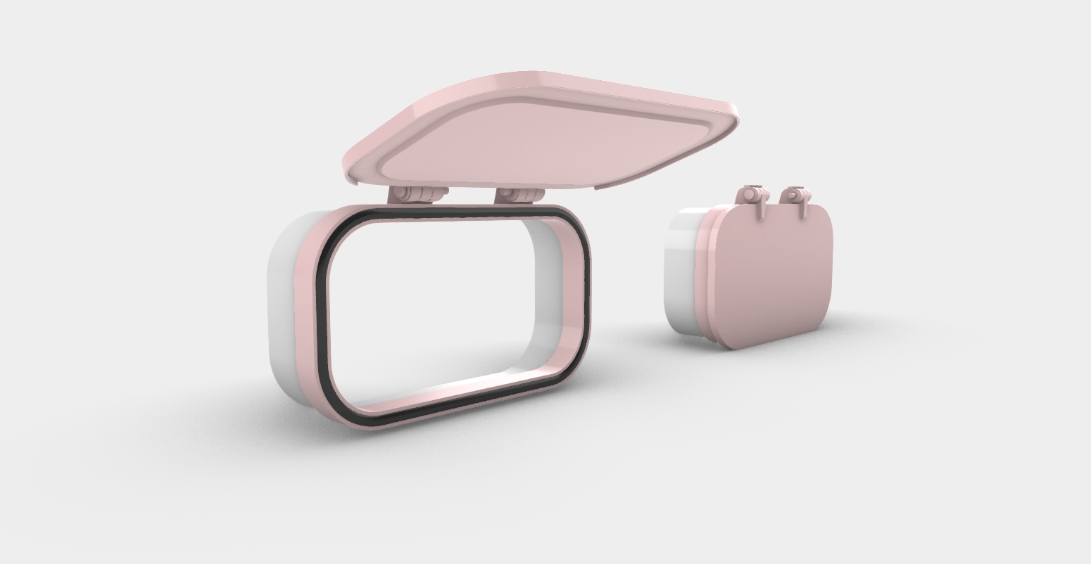 Hatch for Ventilation Elbow