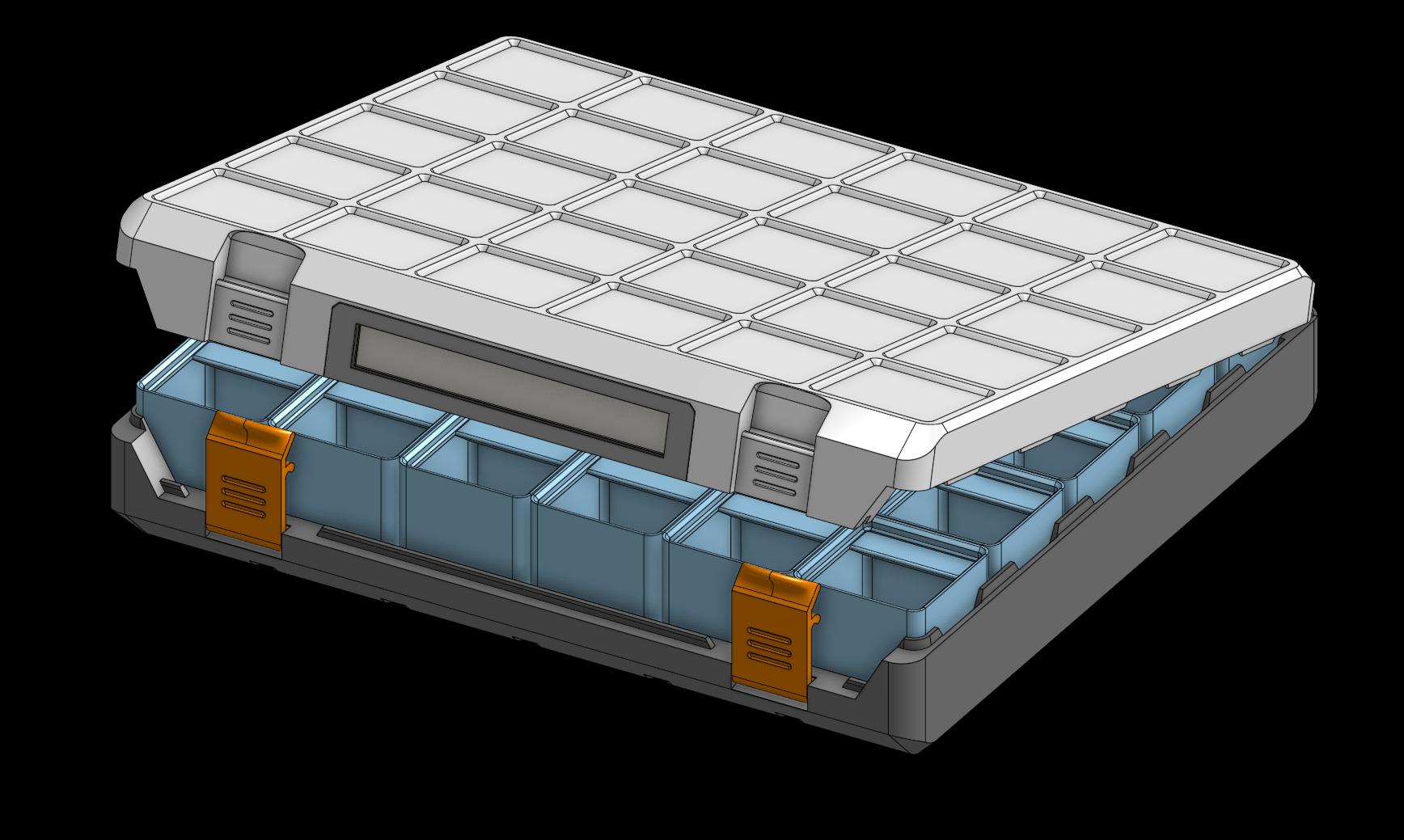 Modern Gridfinity Case - 6x5x6