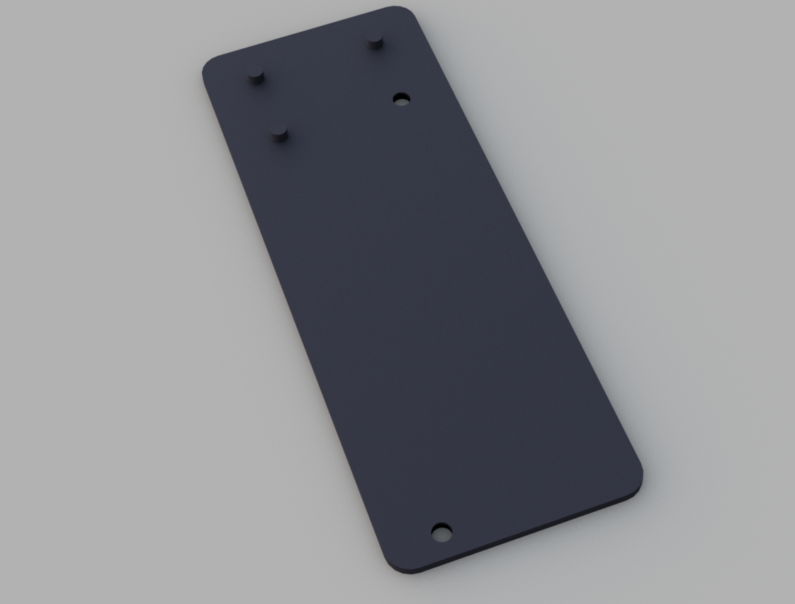 THRUSTMASTER : TCA Single Throttle Mounting Plate For Official Desk Mount