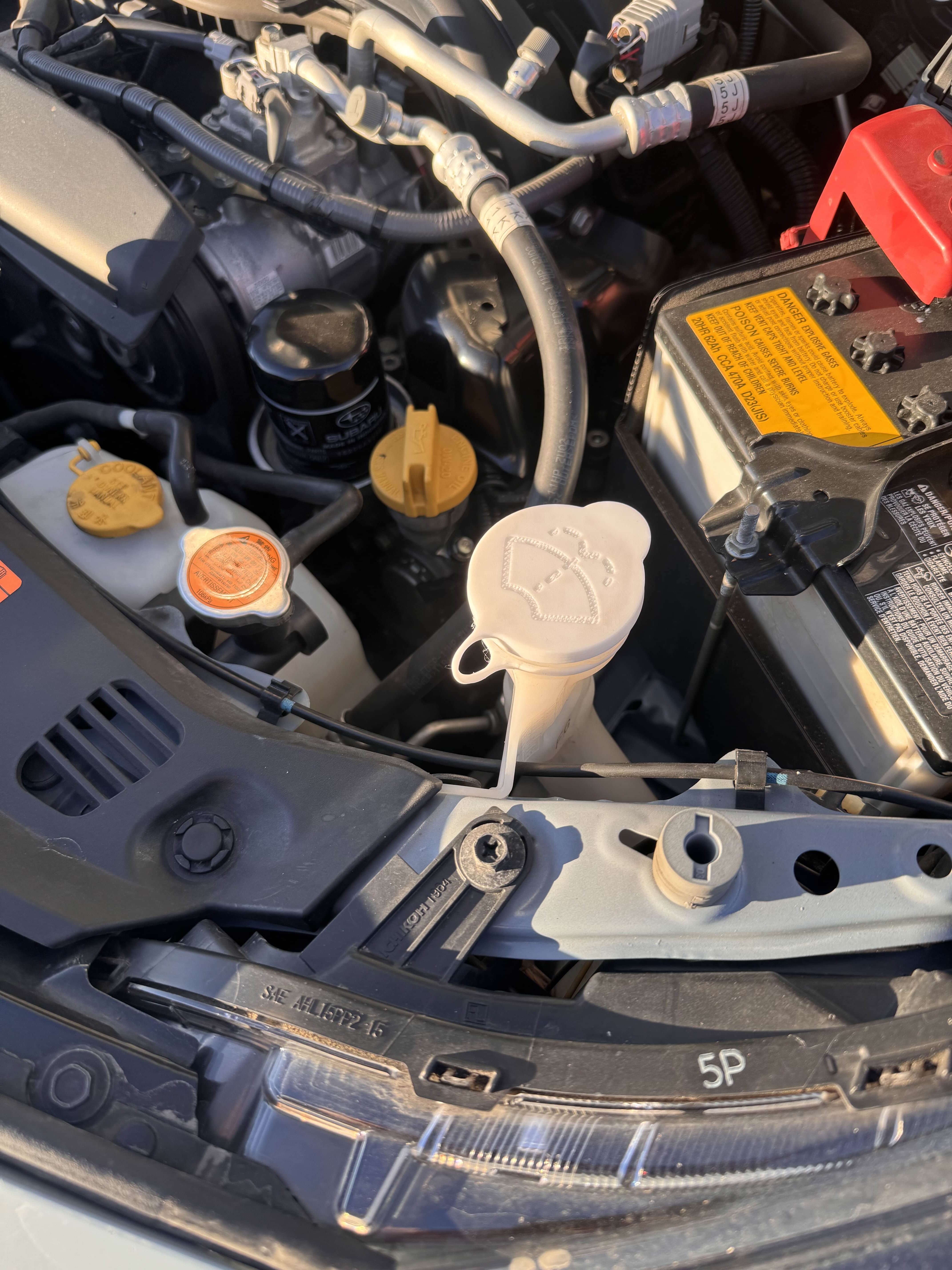 Subaru Windshield Washer Tank Cap
