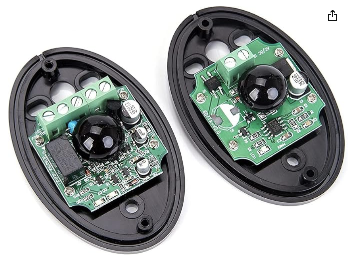 Garage door sensor mount