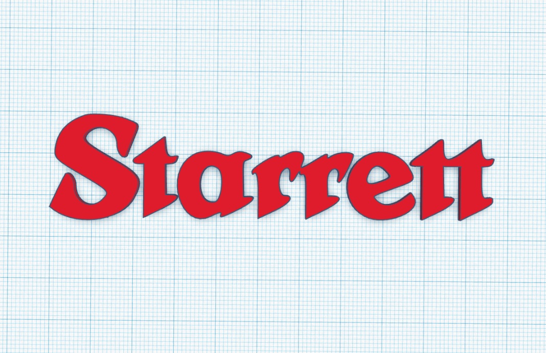 Miniatura 2 do modelo 3D Starrett Co. Logo