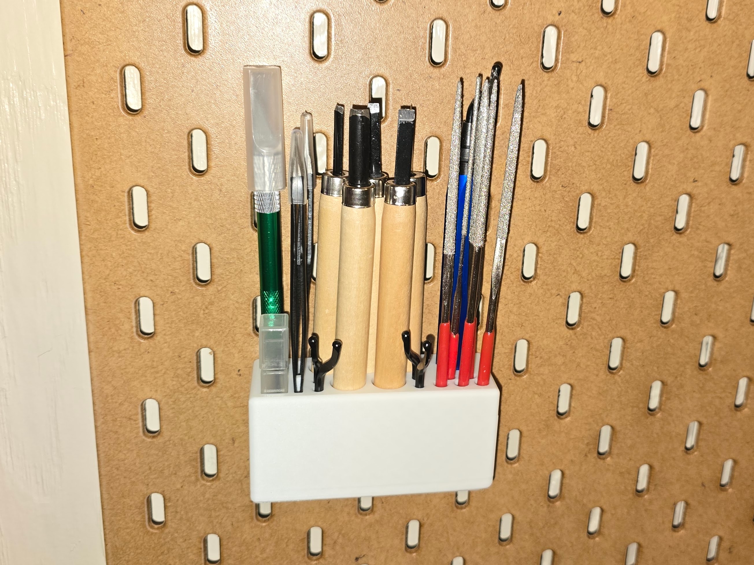 Skadis mount for 3D Printer Toolset