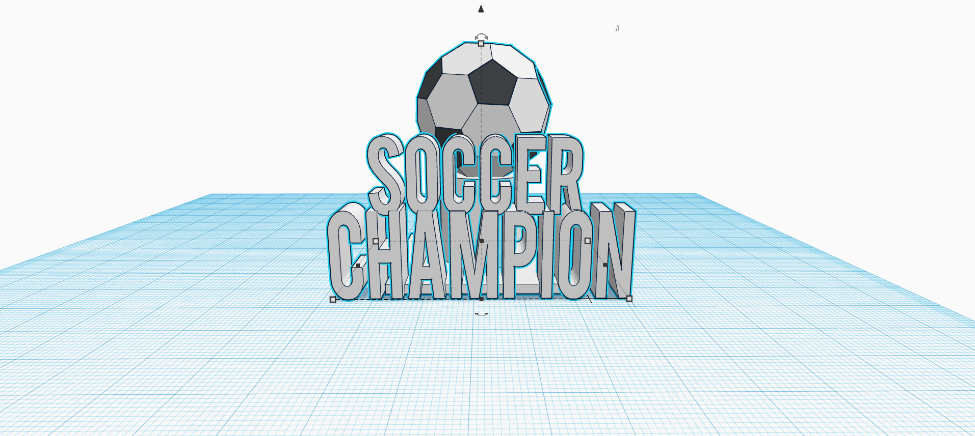 cool soccer trophy