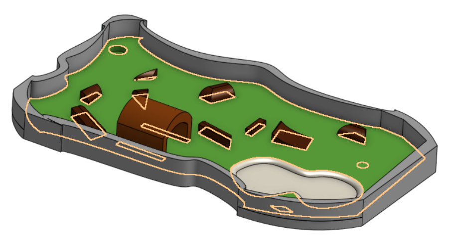 Miniatura 4 do modelo 3D Mini Mini Golf