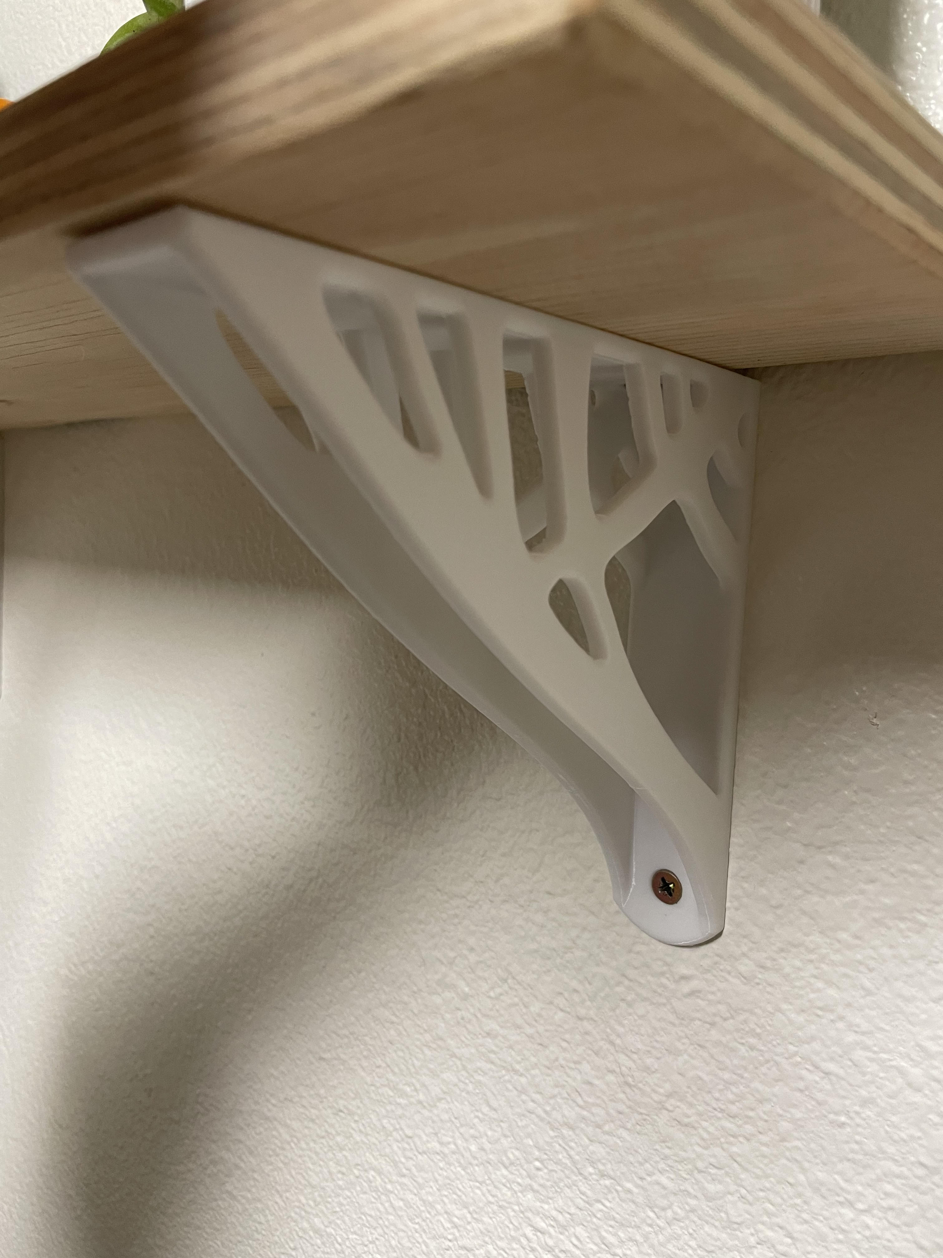 Shelf Bracket (topology optimized) - Split shelf — miniatura 2
