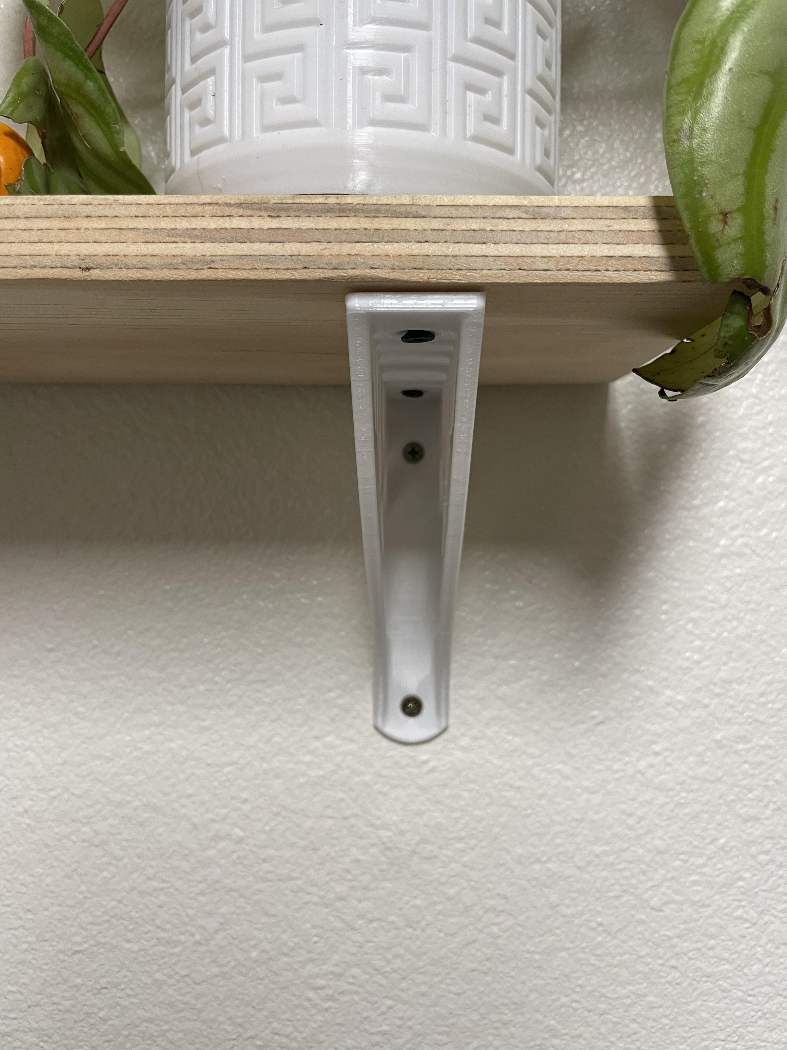 Shelf Bracket (topology optimized) - Split shelf