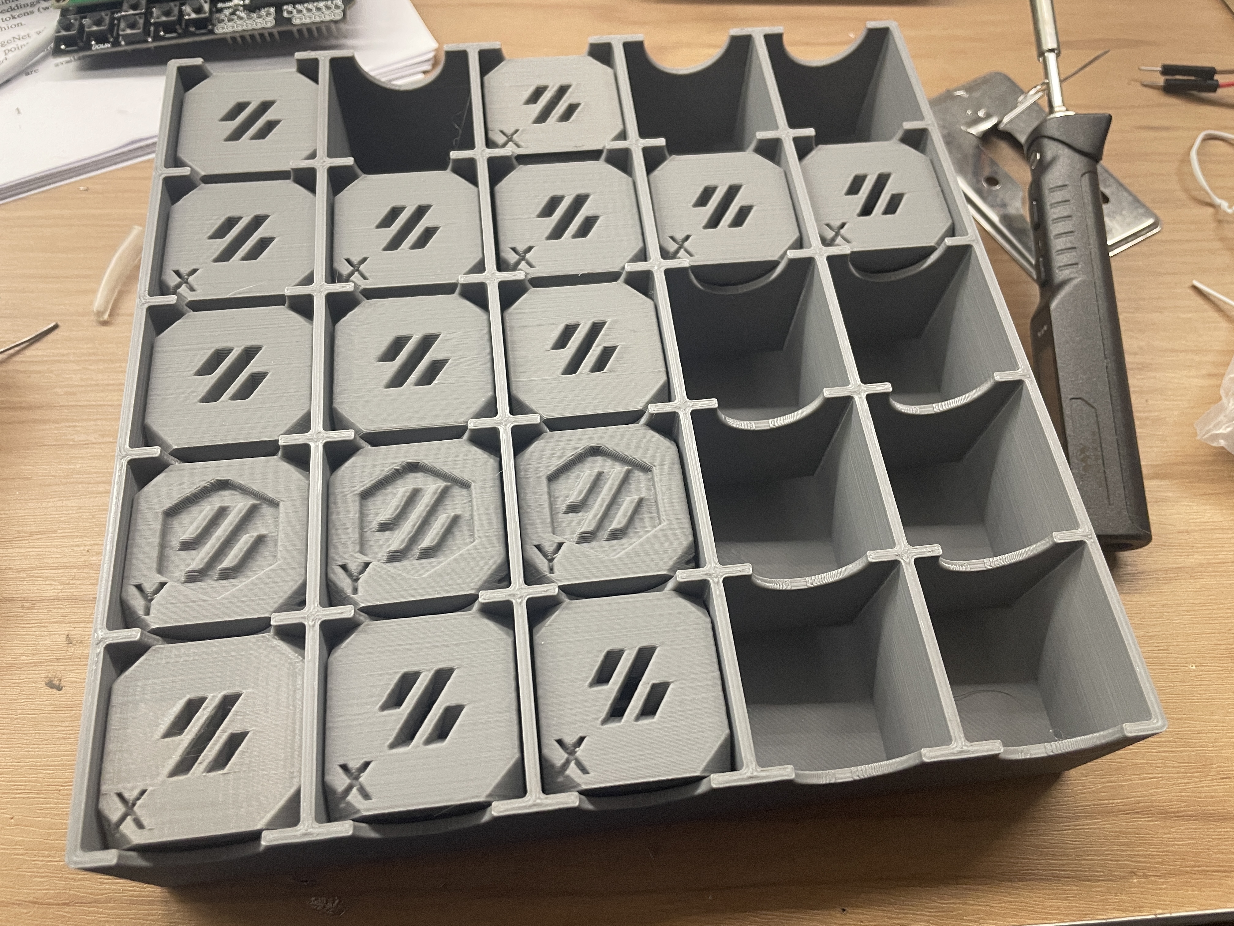 Voron cube organizer tray