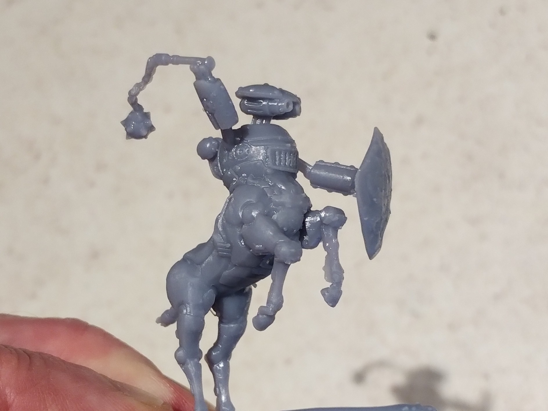 Clockwork Centaur (DnD Warforged character, mechanical construct, robot, steampunk, automaton, etc) — thumbnail 2