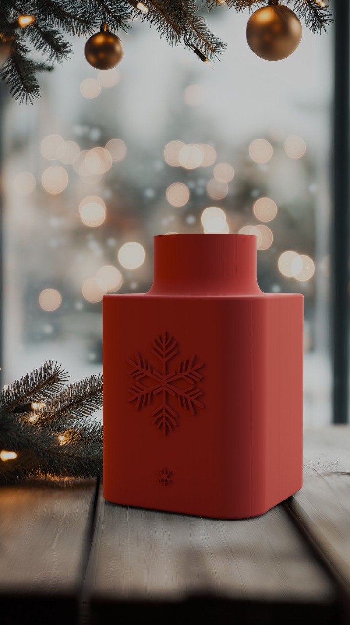 Snowflake Vase