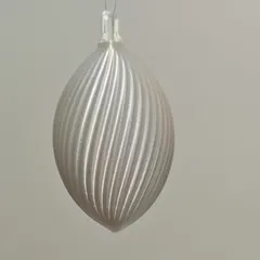 Egg shaped ornament