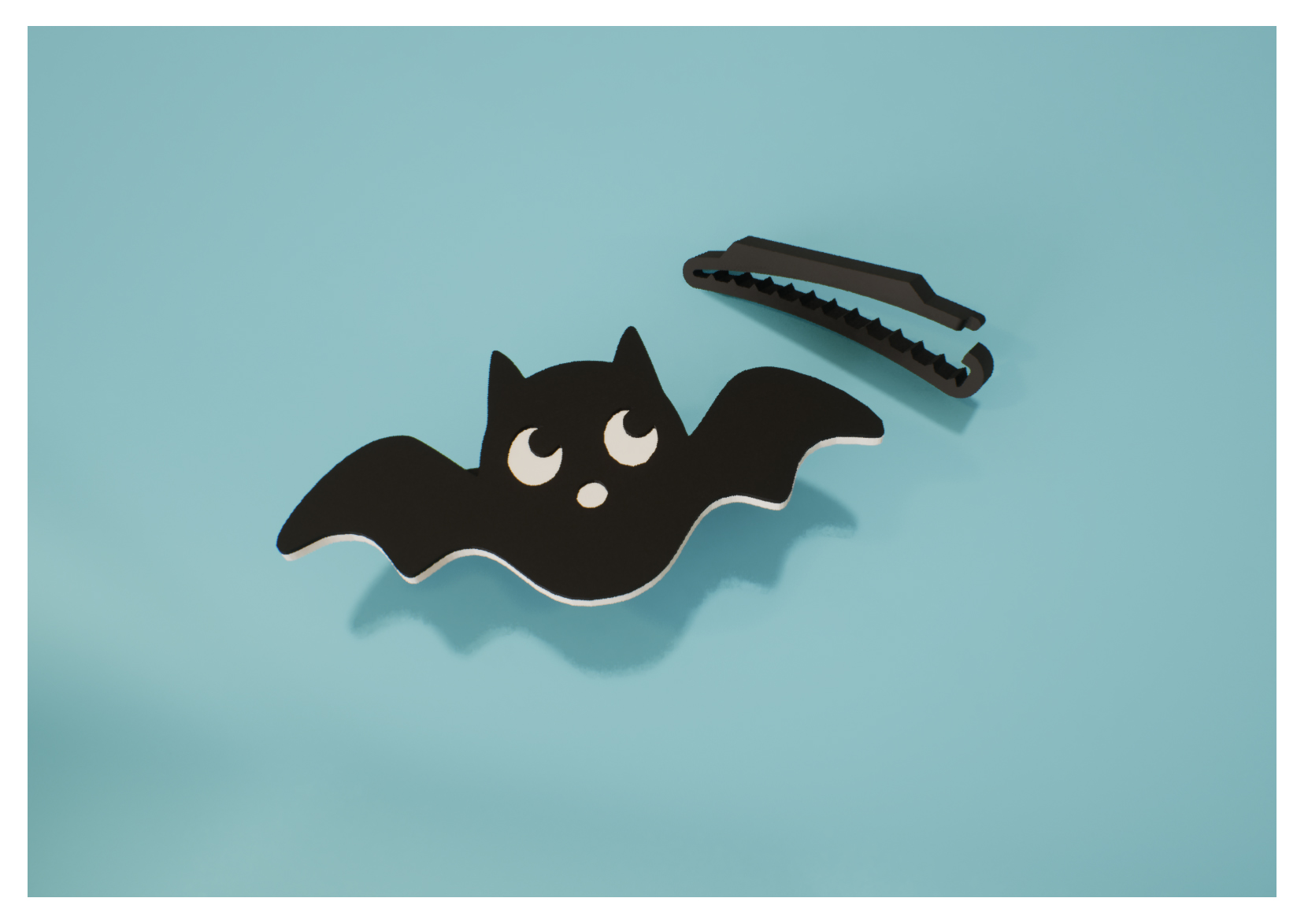 Cute Bat Hair Clip — thumbnail 2