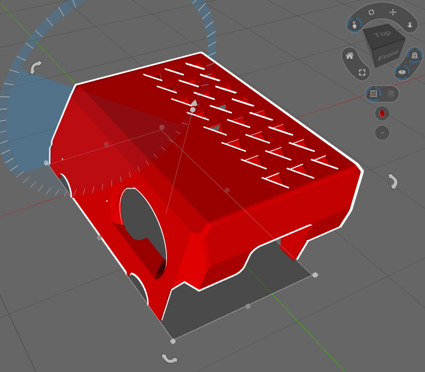 Qidi 4 Plus Tool Head with large triangle pattern — thumbnail 2