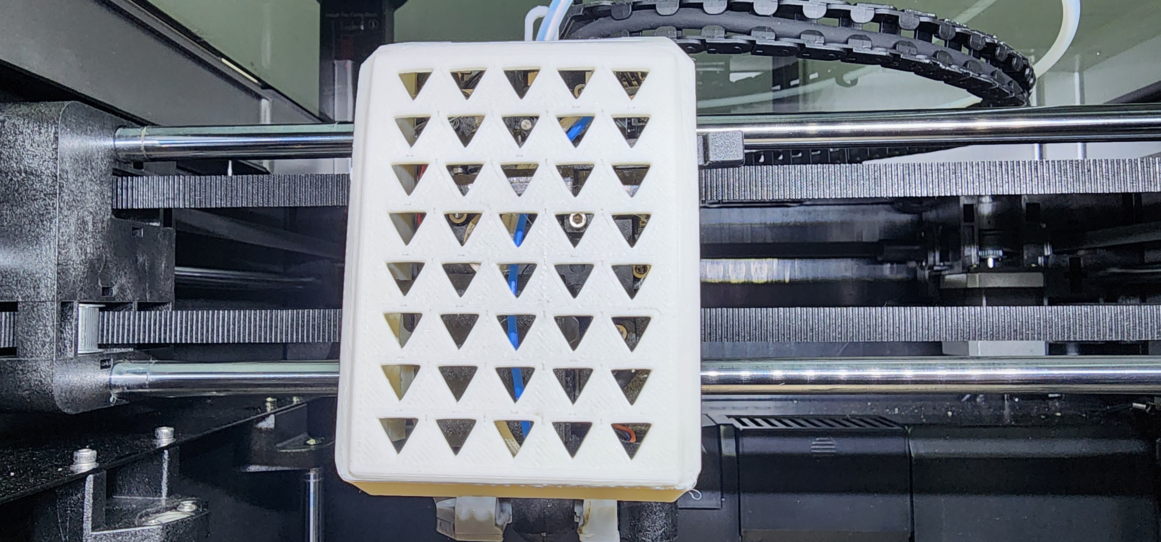 Qidi 4 Plus Tool Head with Full triangle pattern