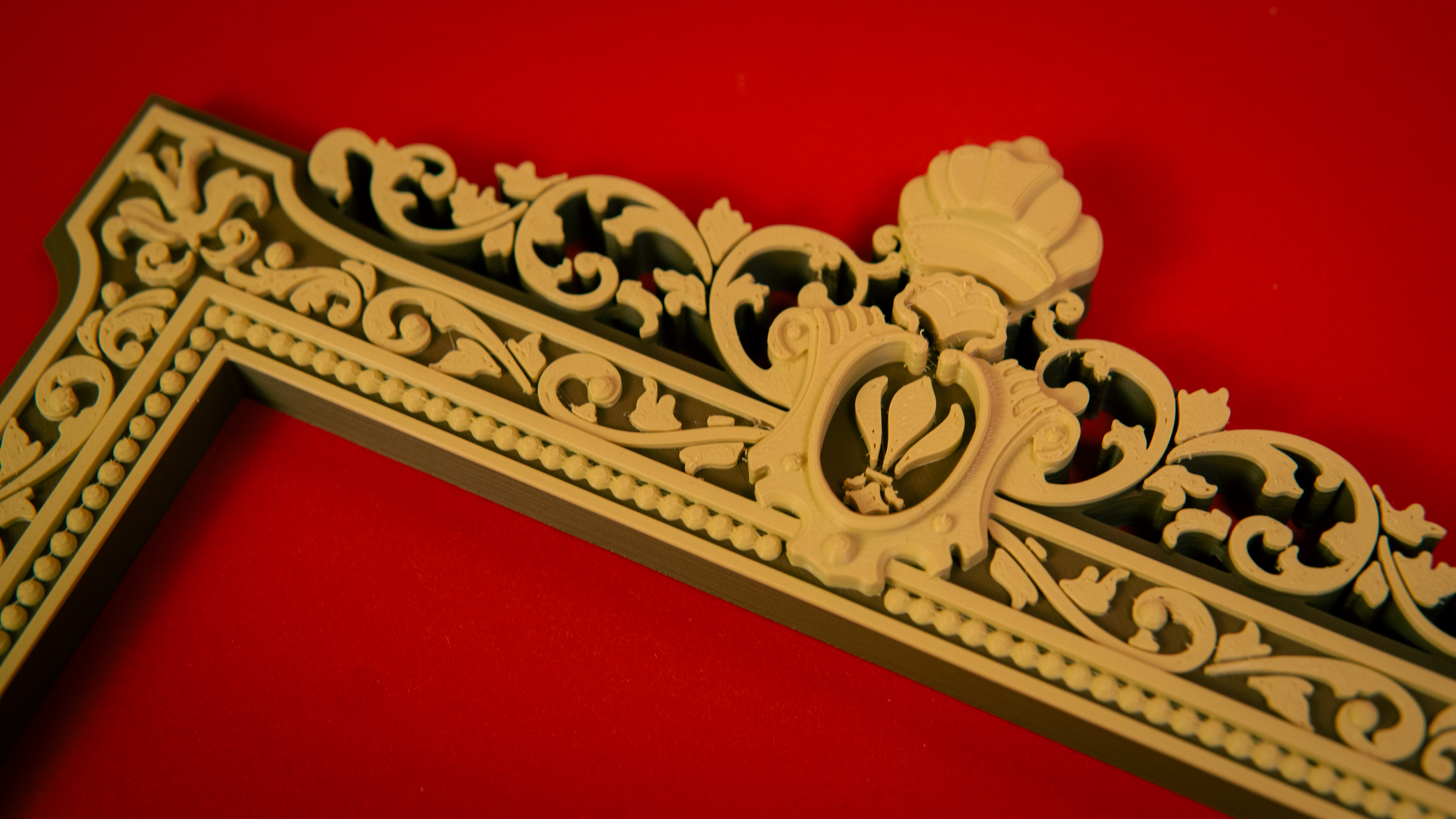 Baroque / Victorian Picture Frame A5 (210 x 148 mm) (Updated: now with stand)
