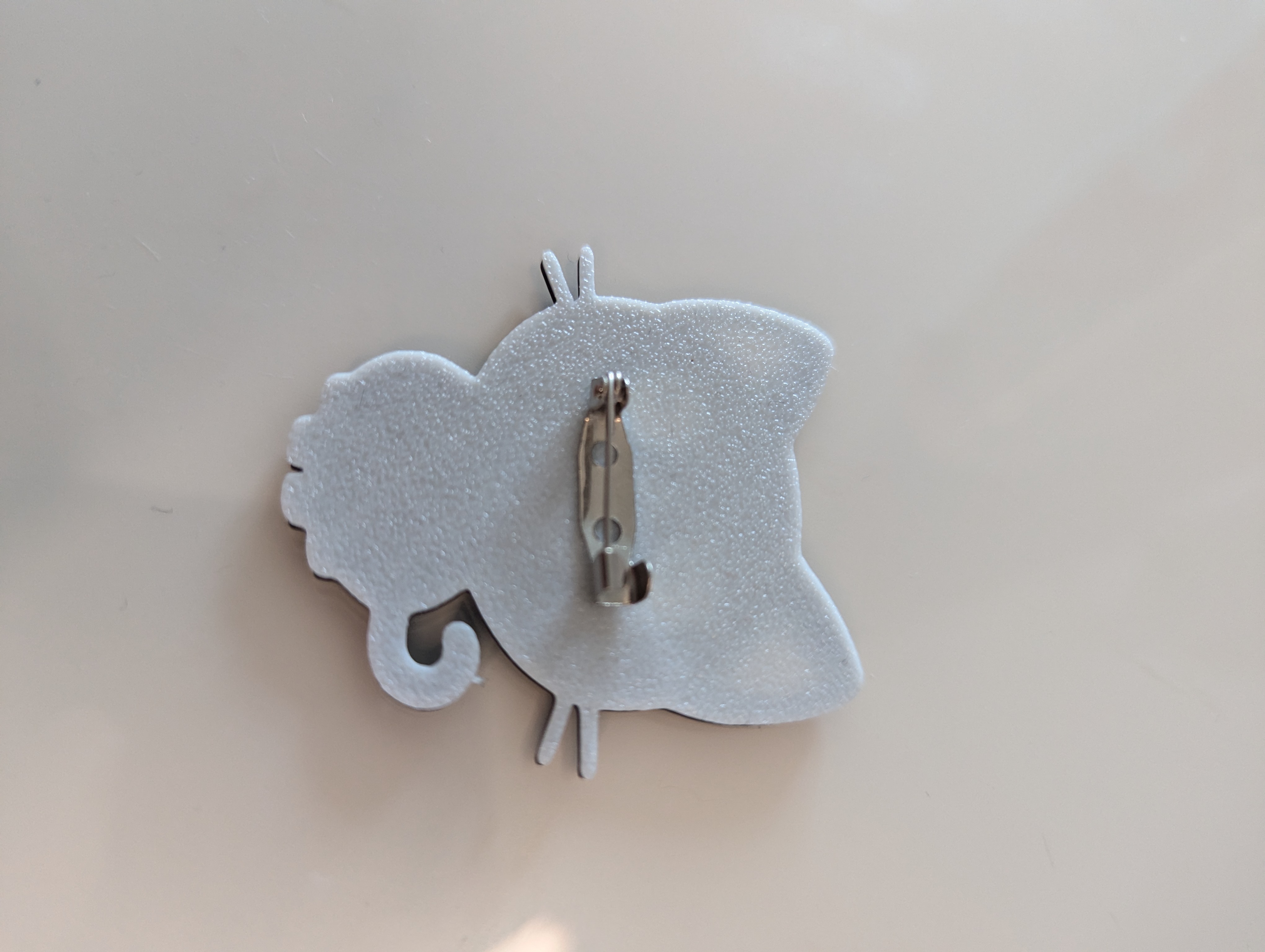 Cute Cat Hair Clip or Badge — thumbnail 3