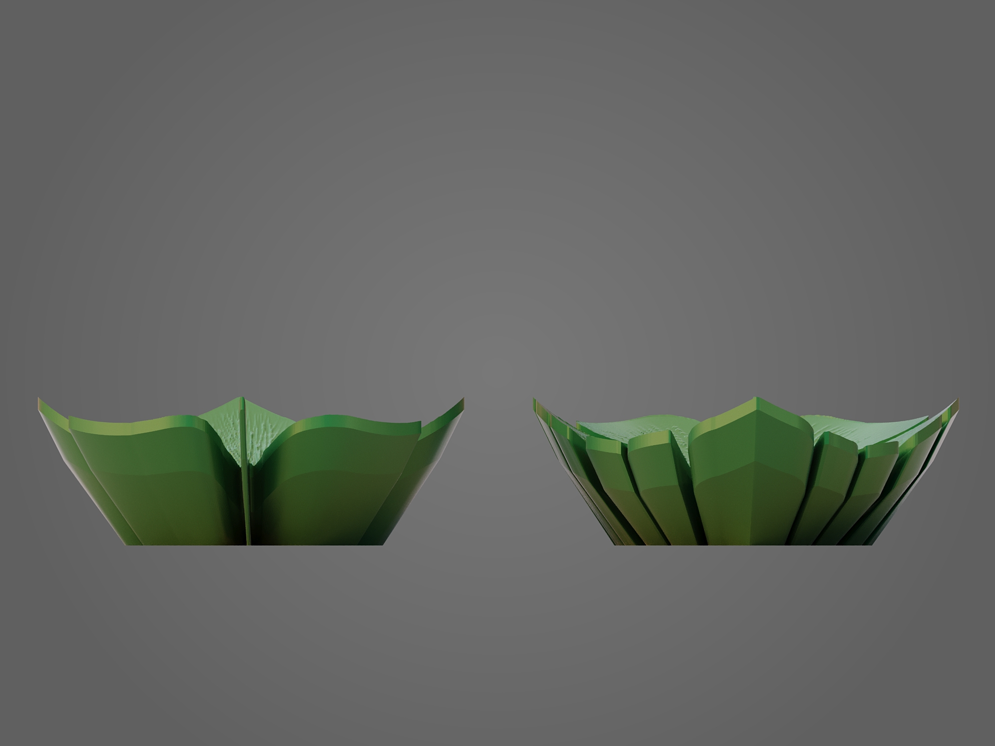 Miniatura 7 do modelo 3D Plate - monstera leaf