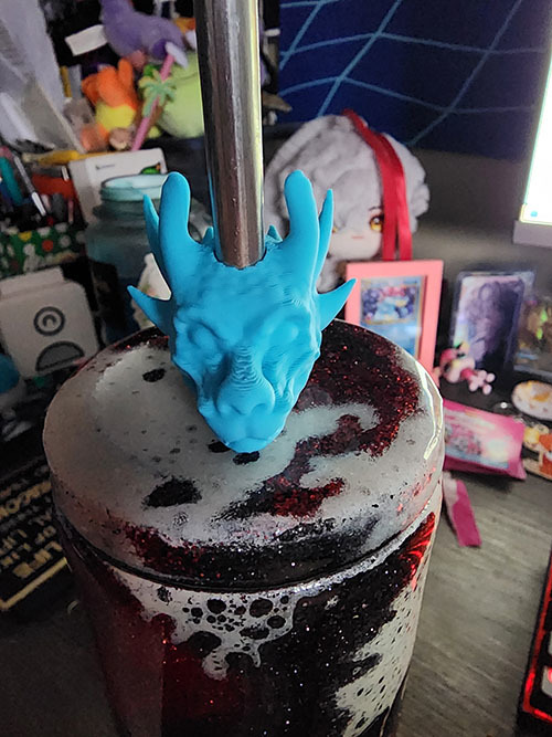 Eastern Dragon Straw topper