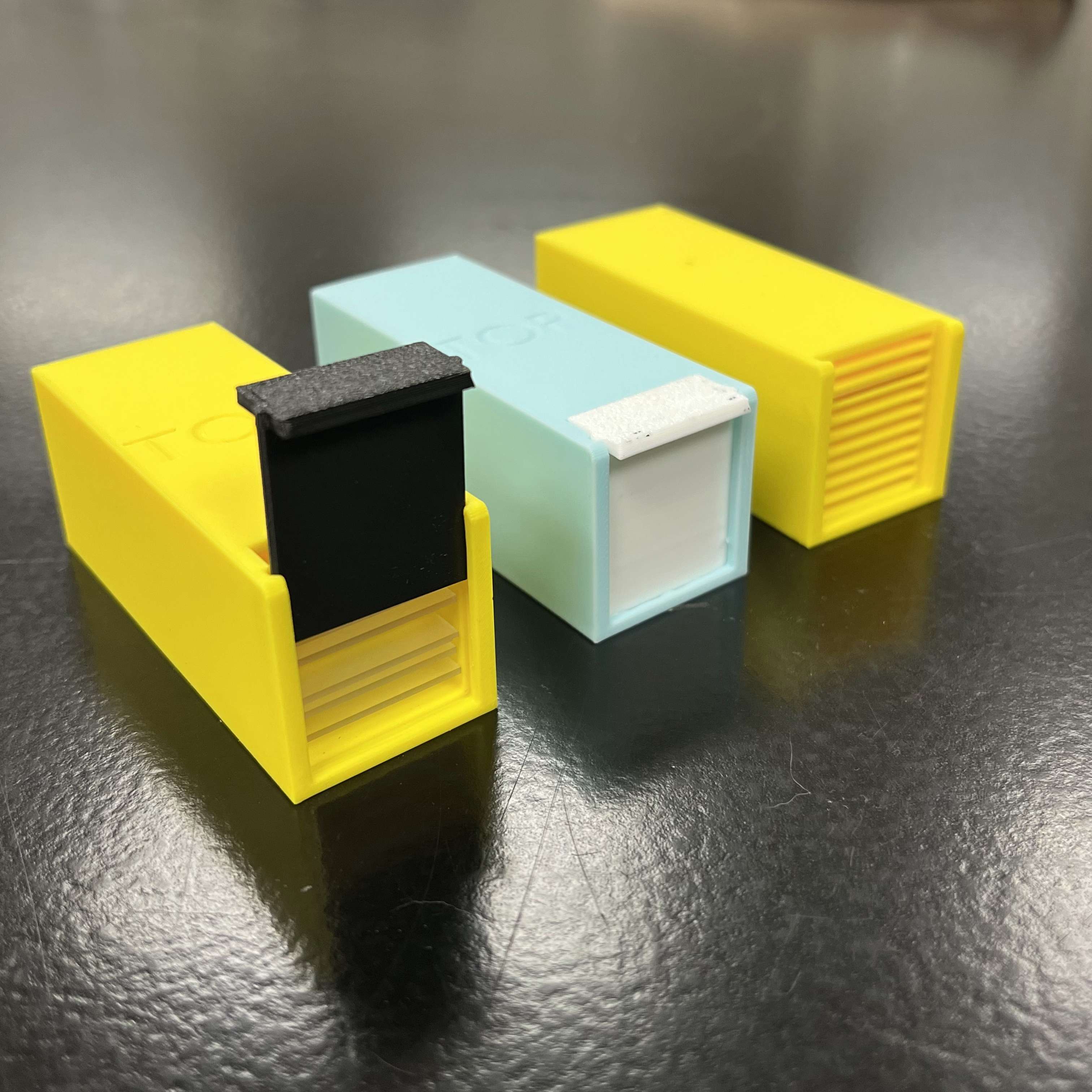 Microscope Slide Box for Flat Storage