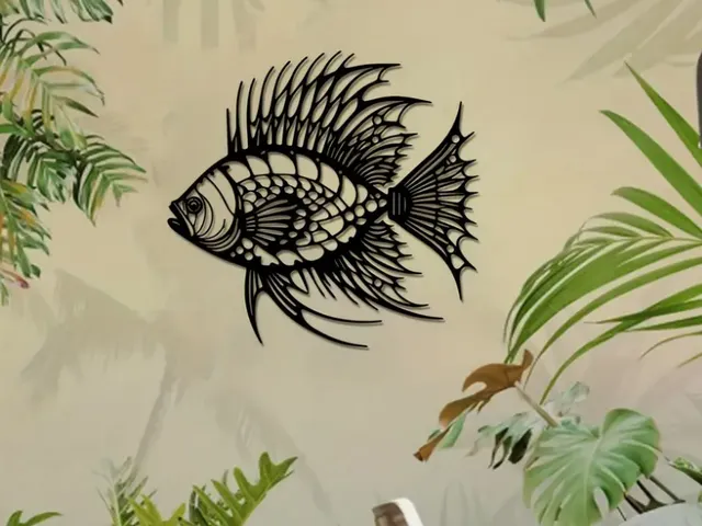 Fishbone Wall Sculpture