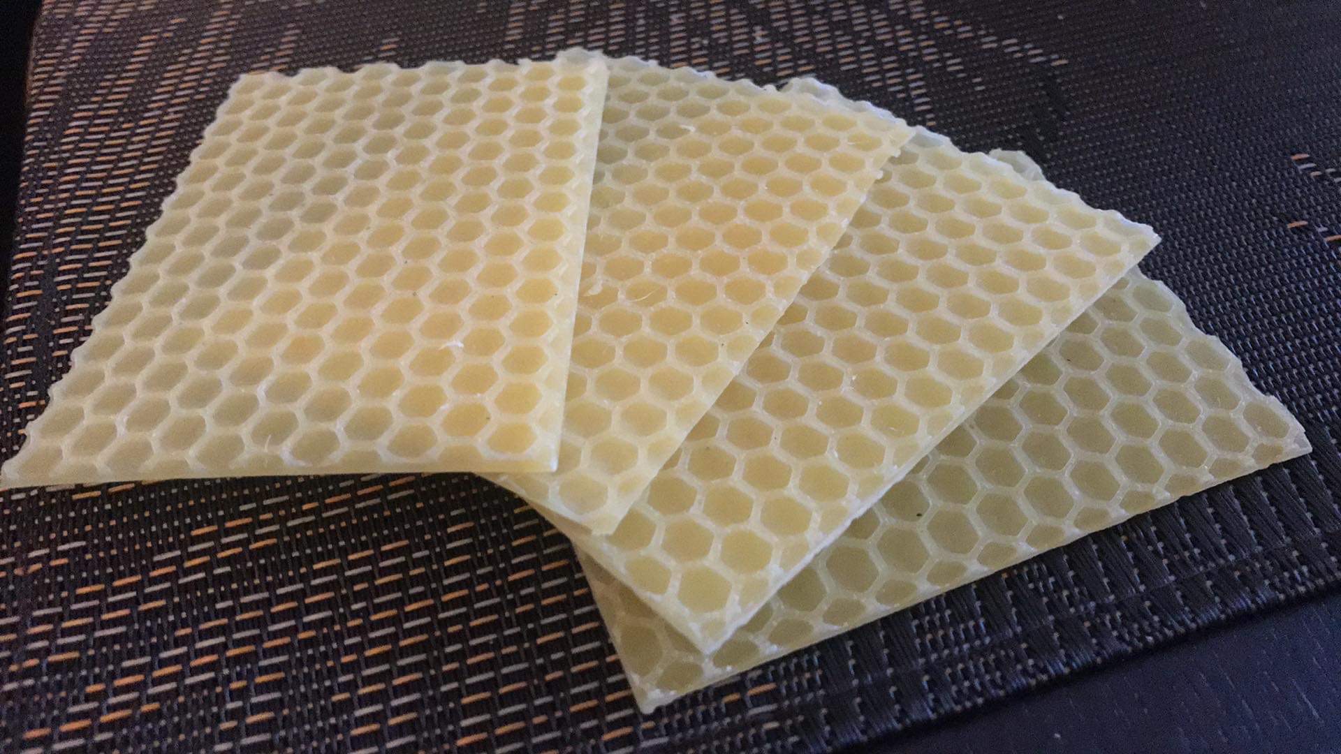 Hexagon Beeswax Sheet - Silicone Mould