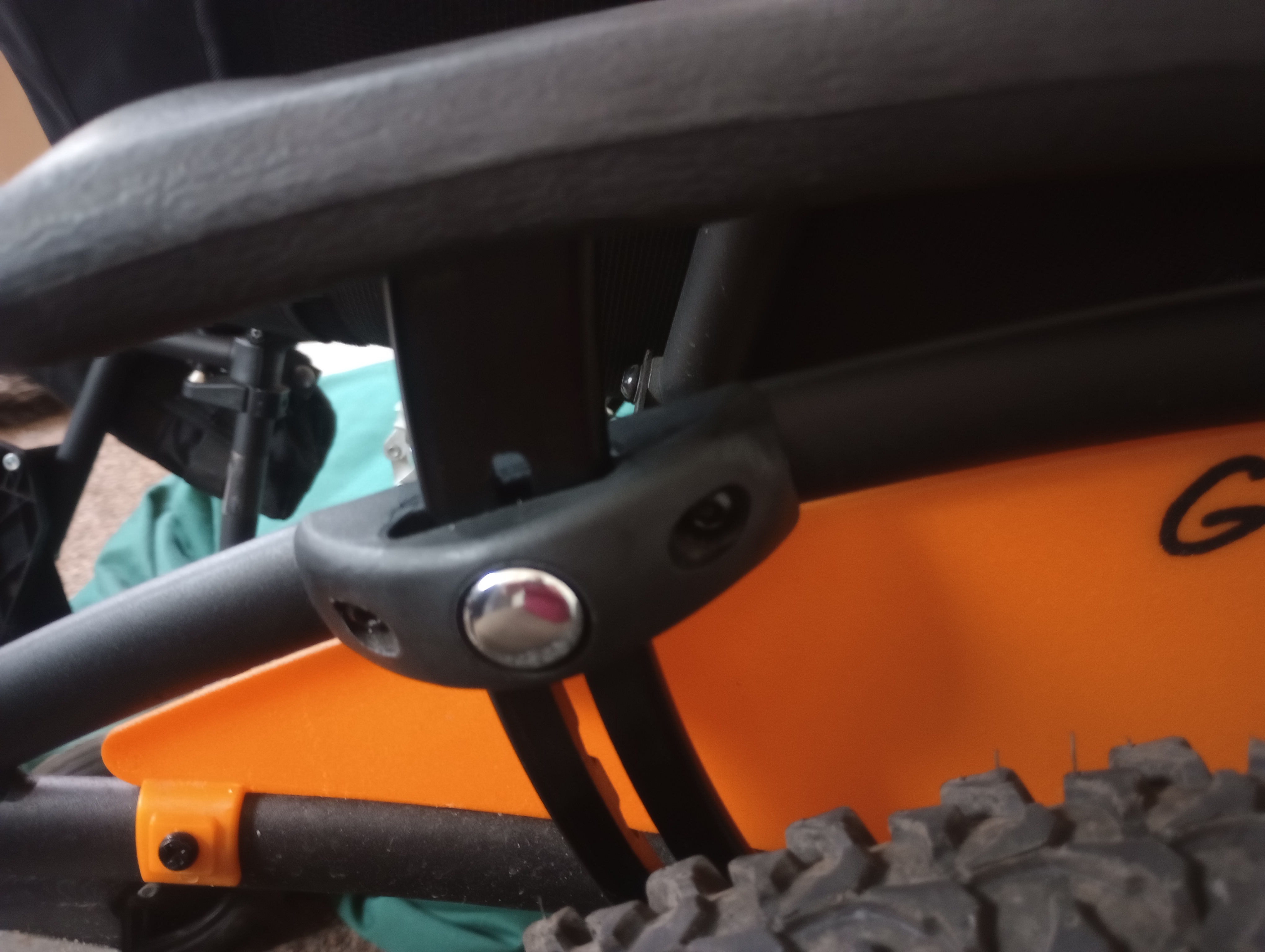 Nut for G explorer wheel chair