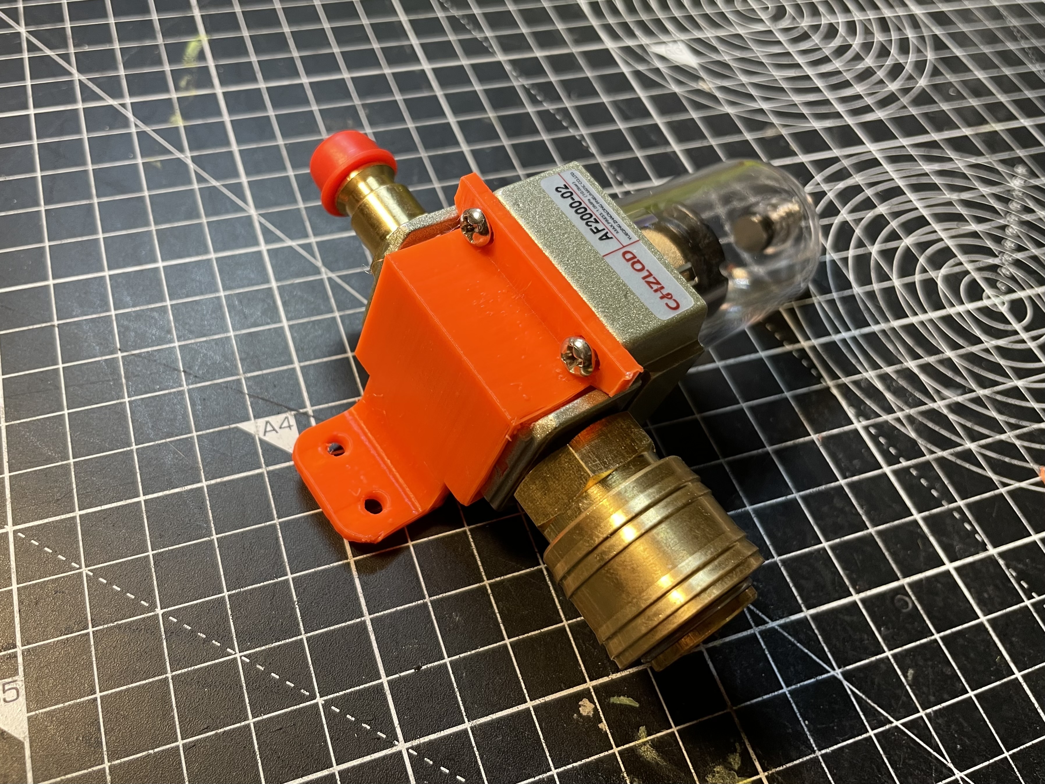 Compressor Water Separator Bracket — miniatura 2