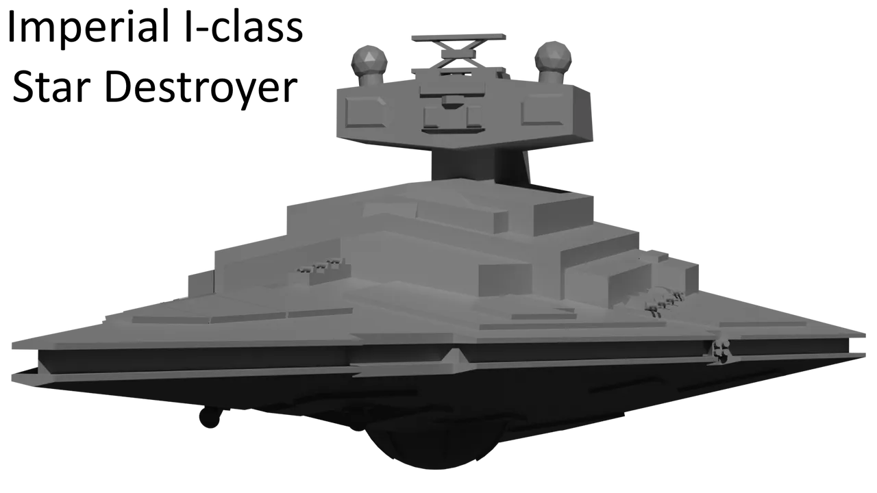 Star Wars Imperial Star Destroyer by DanielAlex Download free