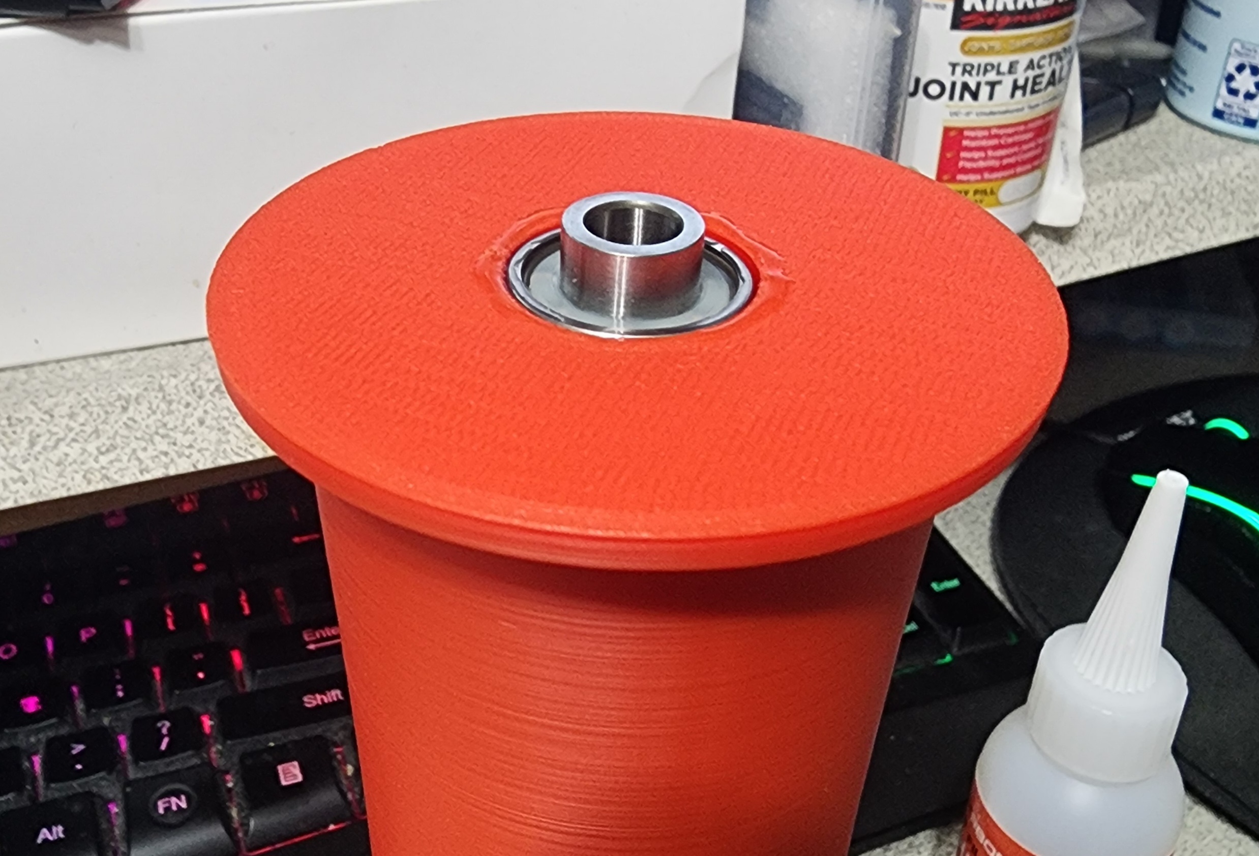Large Concave Spool Roller — thumbnail 2