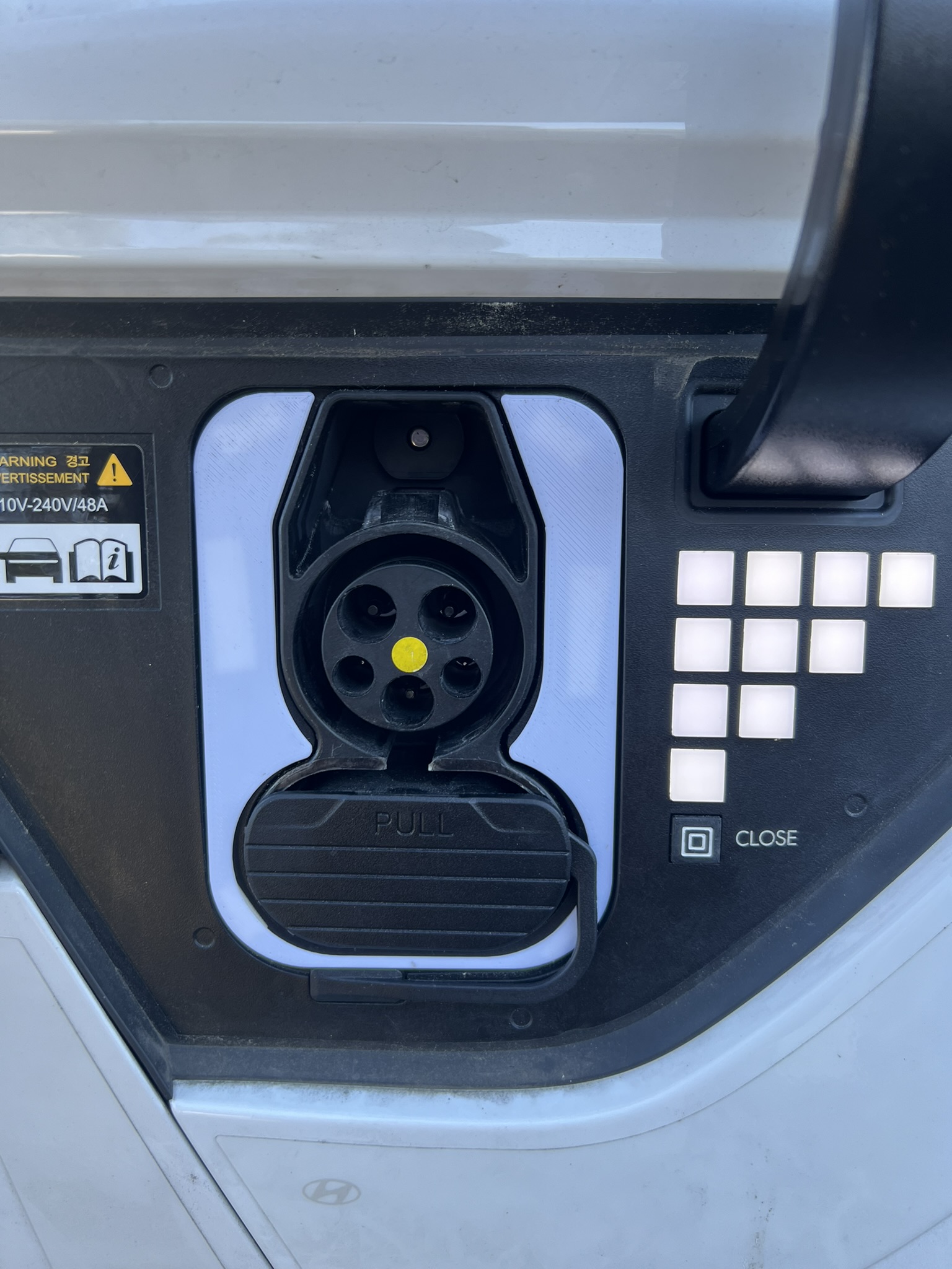 Hyundai Ioniq 5 Charge Port Highlighter