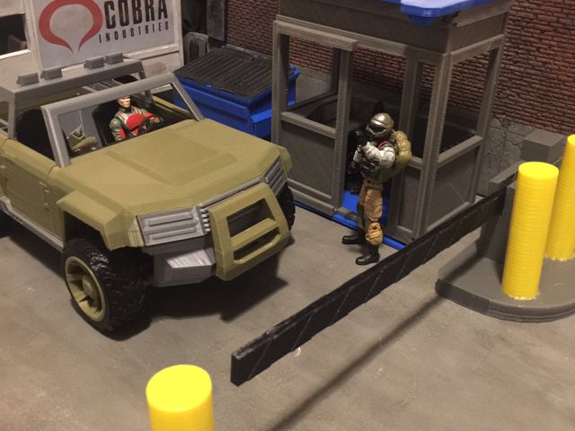 Guard Shack Playset 1/18 scale