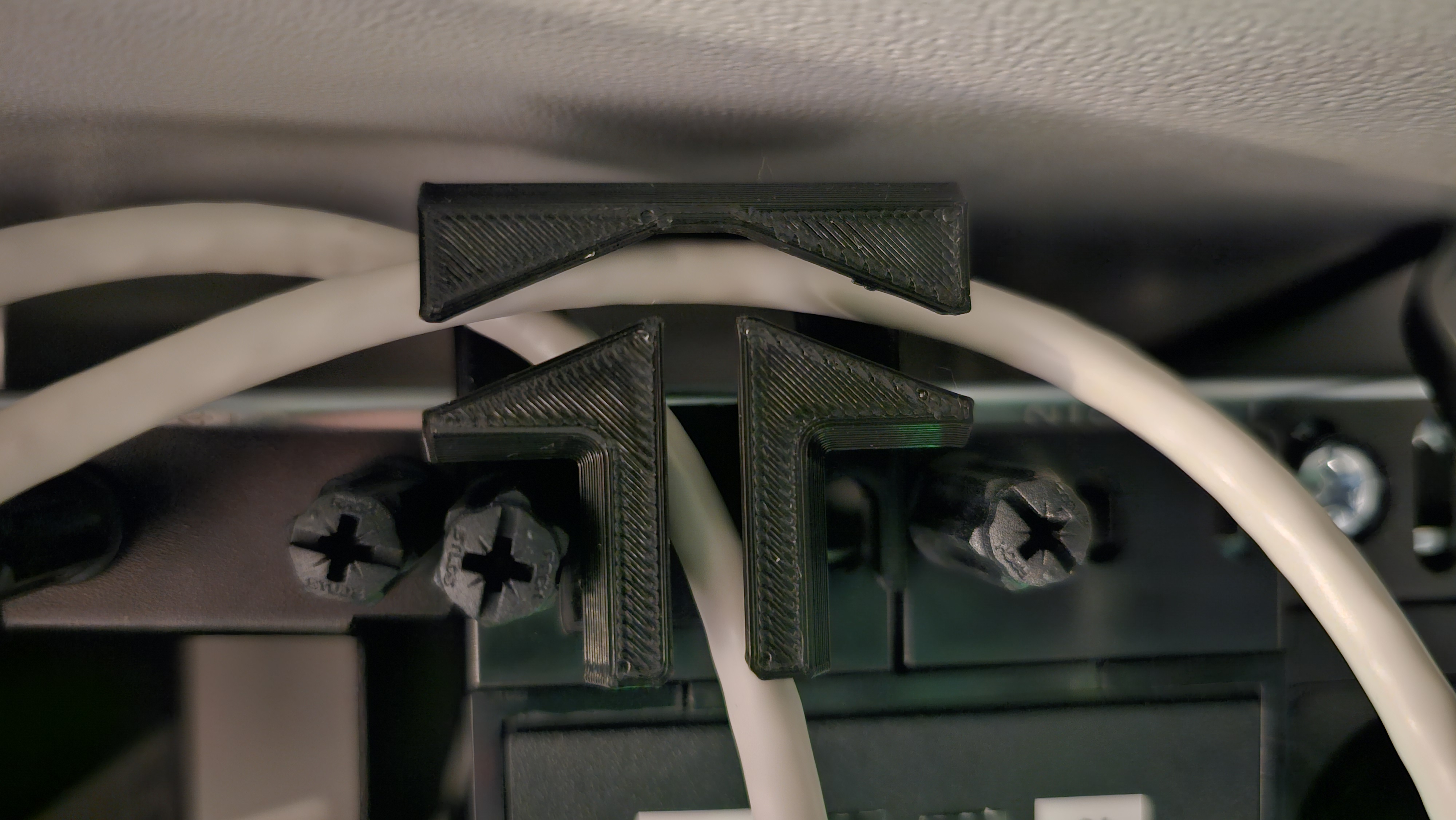 1U Rackmount Cable Management — miniatura 3