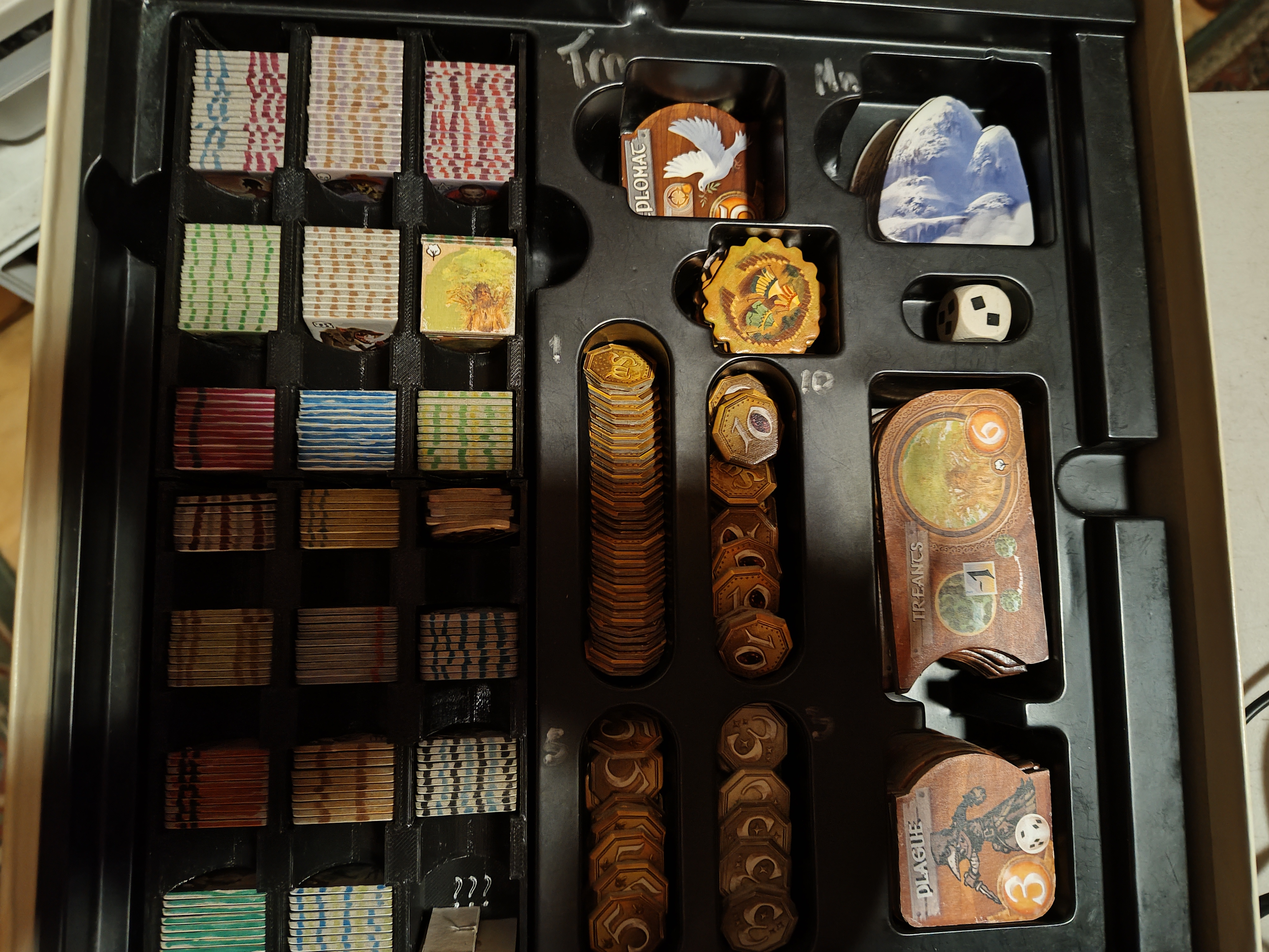 Small World Tokens Tray (Small Print Bed)