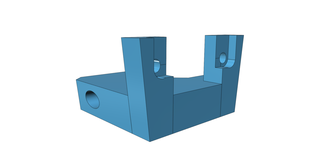 Miniatura 2 do modelo 3D Commodore 1084S power switch support