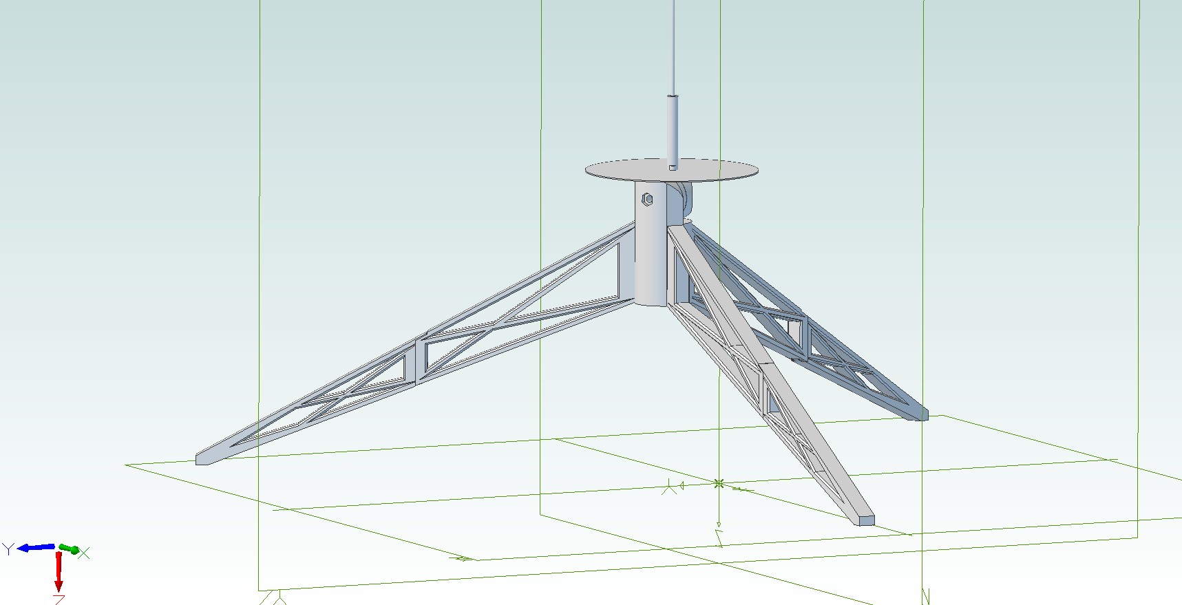 Rocket launch pad for rockets like estes and klima rockets 3-6mm rods